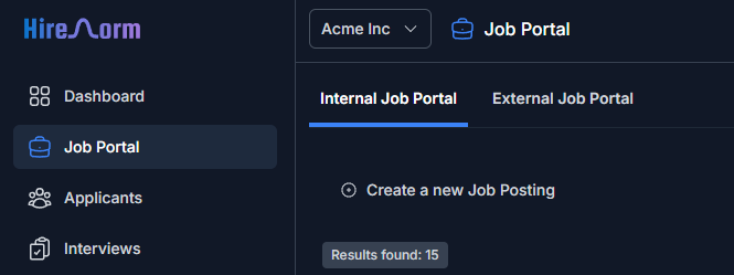 Job portal